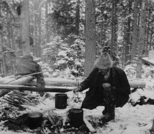 Foto Mittagsrast im Wald