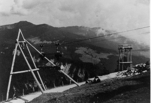 Foto Seilstation Holztransportbahn